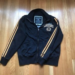 Men’s Boston Bruins zip up hoodie